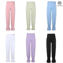 Fairy CR027 Latin dance Morden dance pants multicolored optional pituality full of two wearing pants to receive a foot clasp