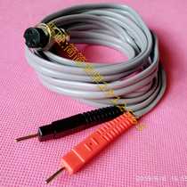 Nanjing Huabeii HB-2000 type postpartum rehabilitation instrument electrode sheet lead wire connection line two holes two core thick