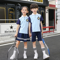 Primary school uniforms Summer clothes Yinglun College Graduation photos Sport first grade Childrens school uniforms for elementary school students