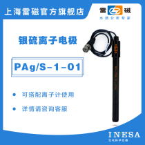 Shanghai Lei Magnetic official flagship store PAg S-1 silver sulfur ion electrode PAg S-1-01 laboratory electrode