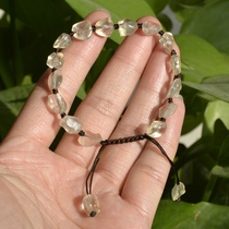 43# Xinjiang Lop Nur Topa Bracelet Original Stone Topaz Bracelet Gem Bracelet Zhaochuang