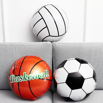 World Cup Football Balloon Bar Nightfield Ambience Decoration Scene Placement Childrens Birthday Boys Basketball Volleyball Party