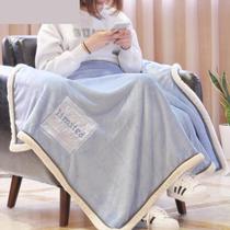 Autumn coral velvet blanket winter childrens air conditioning sweet thick nap blanket pregnant woman month small square towel summer cool quilt