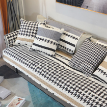 Japan Eugaiyo High Bird full cotton sofa cushion cloth Art All season universal non-slip cover towels light extravagant one thousand stalls