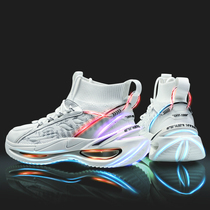 Blade mens shoes summer breathable mesh soft sole running shoes Lightweight wear-resistant youth middle and high school students sneakers