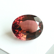 3 63ct natural red Beaver Naked Stone Oval to Shine Bright Girl Presents