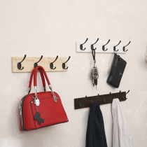 Genguan hanging clothes hanger wall hanging wall upper door hanging clothes hook clothes cap hook free from punching back to door hanging bag for hanging bag