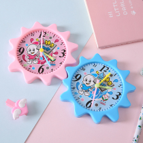 Kindergarten Clock Teaching Aids Clock Learner Children Clock Face School of Puzzle Early Education Awareness Time Model