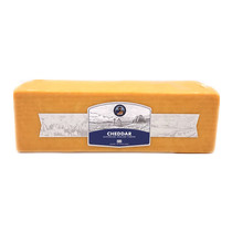 Red Cheddar cheese British imported cheese workshop Red Cheddar cheese whole cheese about 2 5kg