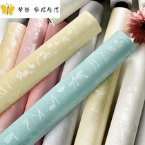 Large roll 50 m waterproof and moisture-proof wallpaper self-adhesive bedroom warm home living room TV background decoration self-sticking wallpaper