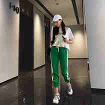 2020 summer new fashion suit womens large size loose hip-hop small man show high fashionable casual two-piece suit