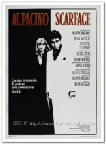 Scarface Brian de Parma Film Poster Art Film Decoration Painting