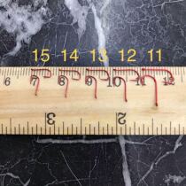 Melon seed sequin line group single hook fly fly red hook multi-number optional help cast white bar horse mouth Alice mouth special road sub bait