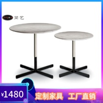 Minimalist modern Nordic combined tea table small side several designer minimalist round casual table for table coffee table