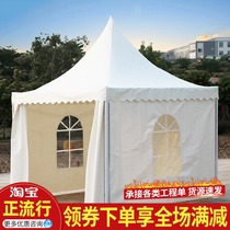 Outdoor event awning European-style awning RV exhibition 4s shop advertising tent Wedding steeple tent Photo studio tent
