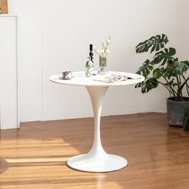 Nordic Wind Tulip Round Table Designer Coffee Shop Talks About Small Family Modern Simplicity Joins White Table