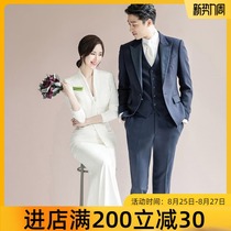 Gas field evening dress female long temperament 2020 new high-end fairy fantasy fishtail sexy socialite large size white