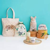 Spot Japanese Fini dream YOU + MORE cute design rabbit cosmetic bag toothbrush holder assembly