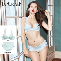 LACLOVER Apricot Rain Series Thick Cup Bra Set LC11JG2 LC23JG1