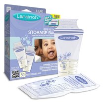 Spot Offers US Lansinology Lanthaugh Breast Milk Freshness bag Milk Storage Bag 50 slices of 180ml