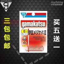 Japan imported gamma hook gamakatsu Gammakazi Izu red Kai Sports hook barbs