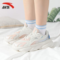 Ann Stepping Women Shoes Casual Shoes 2022 Spring New Thick Bottoms Heightening Sports Tide Shoes Cat Paws Old Daddy Shoes Woman