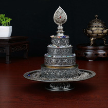 Nepal Tibetan Buddhism Tantric instruments pure bronze Manza for Mandala Manza