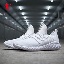 Jordan sneaker mens 2022 summer net face breathable running shoes black student mens casual shoes men running shoes men