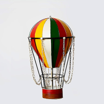 Clearance large iron hanging decoration creative ceiling hot air balloon decoration roof jewelry restaurant restaurant decoration retro