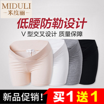 Pregnant woman safety pants anti-walking light low waist pregnant woman shorts spring and summer outside wearing pregnant woman with underpants and pants for a thin section of pants