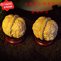 Wenplay Yunnan old iron walnut star Apple round stuffy tip lion Toad head hat full send