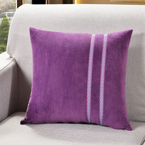 Solid color Pillow sofa cushion office pillow bedside backrest car waist cushion pillow case core waist pillow cushion