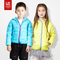 Vee childrens down clothes men and women CUHK Fairy White Duck Suede Light Jacket Short 2021 Ocean Gas 100 Hitch Mount Tide