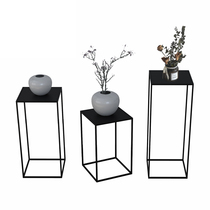 Nordic sofa edge a few corners a few small narrow shelving floor style modern minimalist living-room decoration frame iron art flower shelf