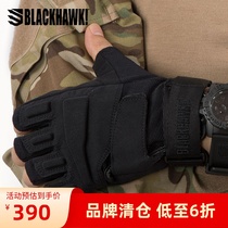 USA Blackhawk Special Forces Lightweight Semi Finger Gloves 8068 Coyote Same Style Outdoor Training Defense