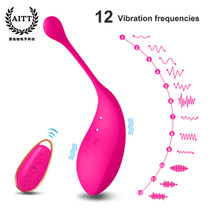Wireless Vibrating Egg Wearable Erotic Massager Masturbation