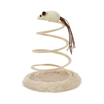 Cat toys spring mice pets self-entertainment automatic cat sticks kittens beautiful short muppets cat supplies