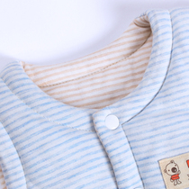 Baby baby plus cotton warm vest for children wearing cotton vest autumn and winter boys and girls newborn thick waistcoat