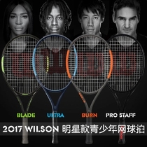 wilson Childrens Tennis Racket Full Carbon Fiber Ultra Pro Staff 2526 Inch
