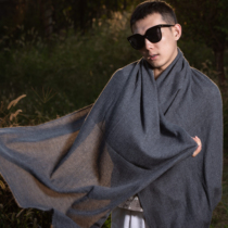 Himalayan snow cashmere Kashmir scarf shawl plant dyeing loft high-end quality selection