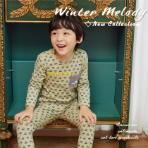 Small black toss intimacy Tony autumn winter new boys home conserved days silk leka cotton underwear autumnilyaki pants pyjamas