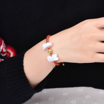 Lianxiang Ji Tai Sui Red Rope Zodiac Jie Ruibao Sui Jie Yinglu Xinghong Love Hand Rope Chain