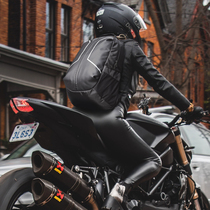 Riding Backpack Motorcycle Helmet Bag Full Armor Double Shoulder Bag Womens Motorcycle Rider Bag Waterproof Large Capacity Travel Bag Men