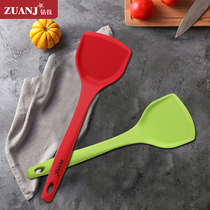 ZUANJ drill skill spatula non-stick silicone spatula long handle spatula household wok shovel shovel spoon high temperature resistance and anti-scalding
