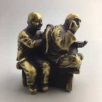 Pure copper white head and old marriage ornaments wedding gifts family harmony Couple emotional jewelry