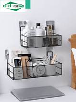 Can hang the basket containing box magazine basket wall hanging on the wall of the wall of the household basket store basket Blue