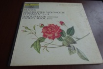 Brahms Cello Sonata by Stackpole on Vinyl LP
