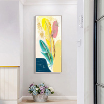 Nordic entrance wall decoration painting living room fantasy entrance door vertical aisle hanging painting corridor staircase murals