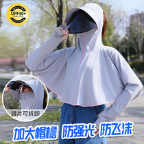 Sunscreen Hat Children Summer Cycling Windproof Sun Hat UV Protection Face Protection Sun Mask Electric Car Sun Hat