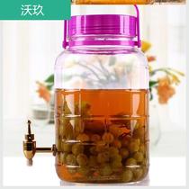 Honey bottle transparent glass bottle 2kg 3kg 5kg 10kg jar 2 5kg thick sealed can